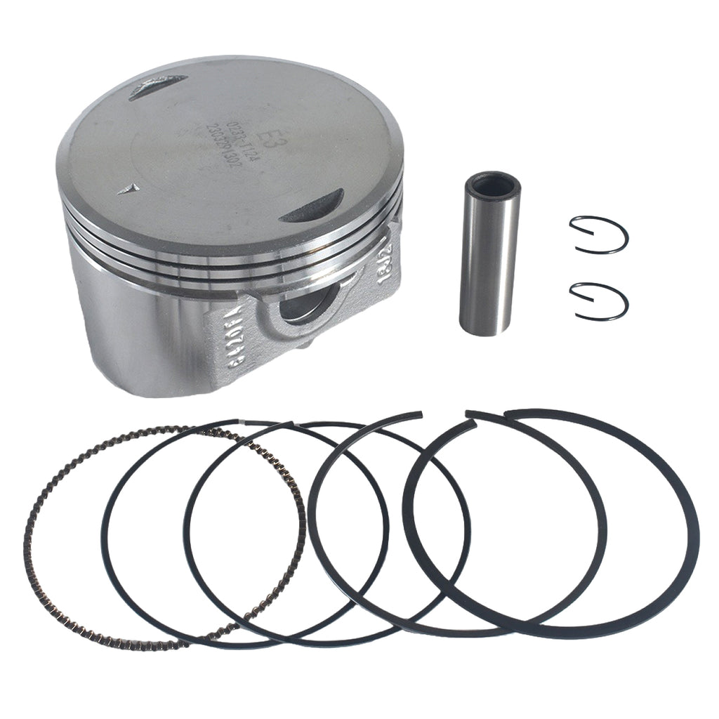 4.450"+.040 Billet Aluminum Connecting Rod And 90mm Piston .660 Flat Top For Predator 420cc Engine Hemi For Honda GX390 Engines