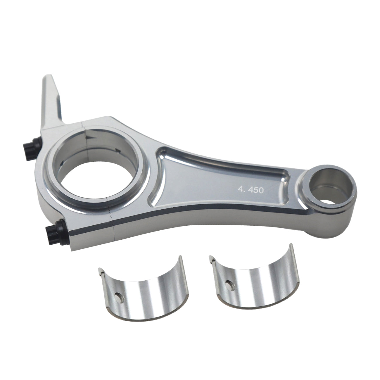 4.450"+.040 Billet Aluminum Connecting Rod And 90mm Piston .660 Flat Top For Predator 420cc Engine Hemi For Honda GX390 Engines