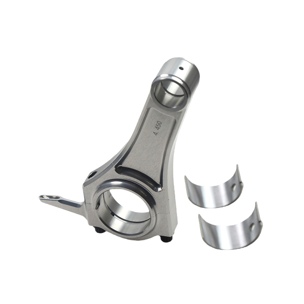 4.450"+.040 Billet Aluminum Connecting Rod And 90mm Piston .660 Flat Top For Predator 420cc Engine Hemi For Honda GX390 Engines