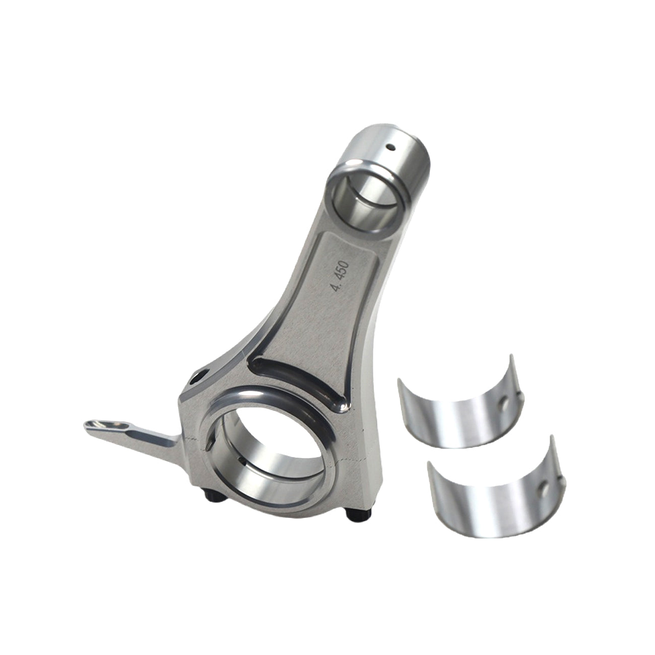 4.450"+.040 Billet Aluminum Connecting Rod And 90mm Piston .660 Flat Top For Predator 420cc Engine Hemi For Honda GX390 Engines