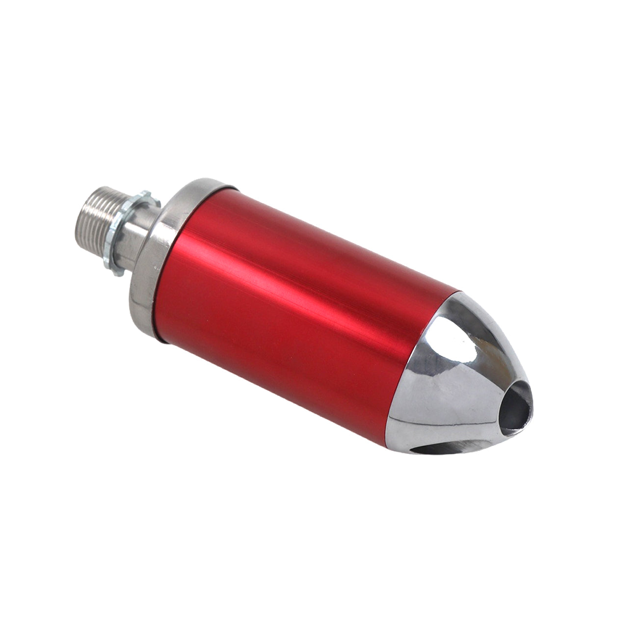 Exhaust Pipe female thread With Muffler For Predator 196cc 212cc for GX160 GX200 Engine for Coleman Bt200x Go Kart Mini Bike Performance Parts Red