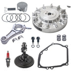 Billet Aluminum Flywheel .308 Hemi Camshaft 3.308 Connecting Rod 70mm Flat Top Piston Performance Engine Upgrade Set for Predator 212cc Hemi Go Kart Mini Bike Parts
