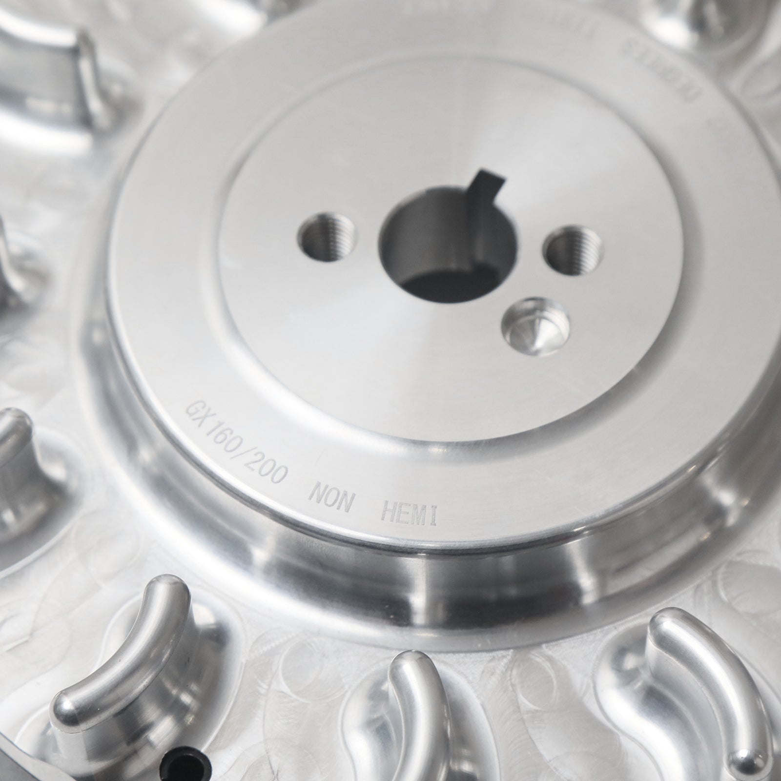 Billet Aluminum Flywheel .308 Hemi Camshaft 3.308 Connecting Rod 70mm Flat Top Piston Performance Engine Upgrade Set for Predator 212cc Hemi Go Kart Mini Bike Parts