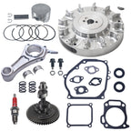 Billet Aluminum Flywheel .308 Hemi Camshaft 3.308 Connecting Rod 70mm Flat Top Piston Performance Engine Upgrade Set for Predator 212cc Hemi Go Kart Mini Bike Parts