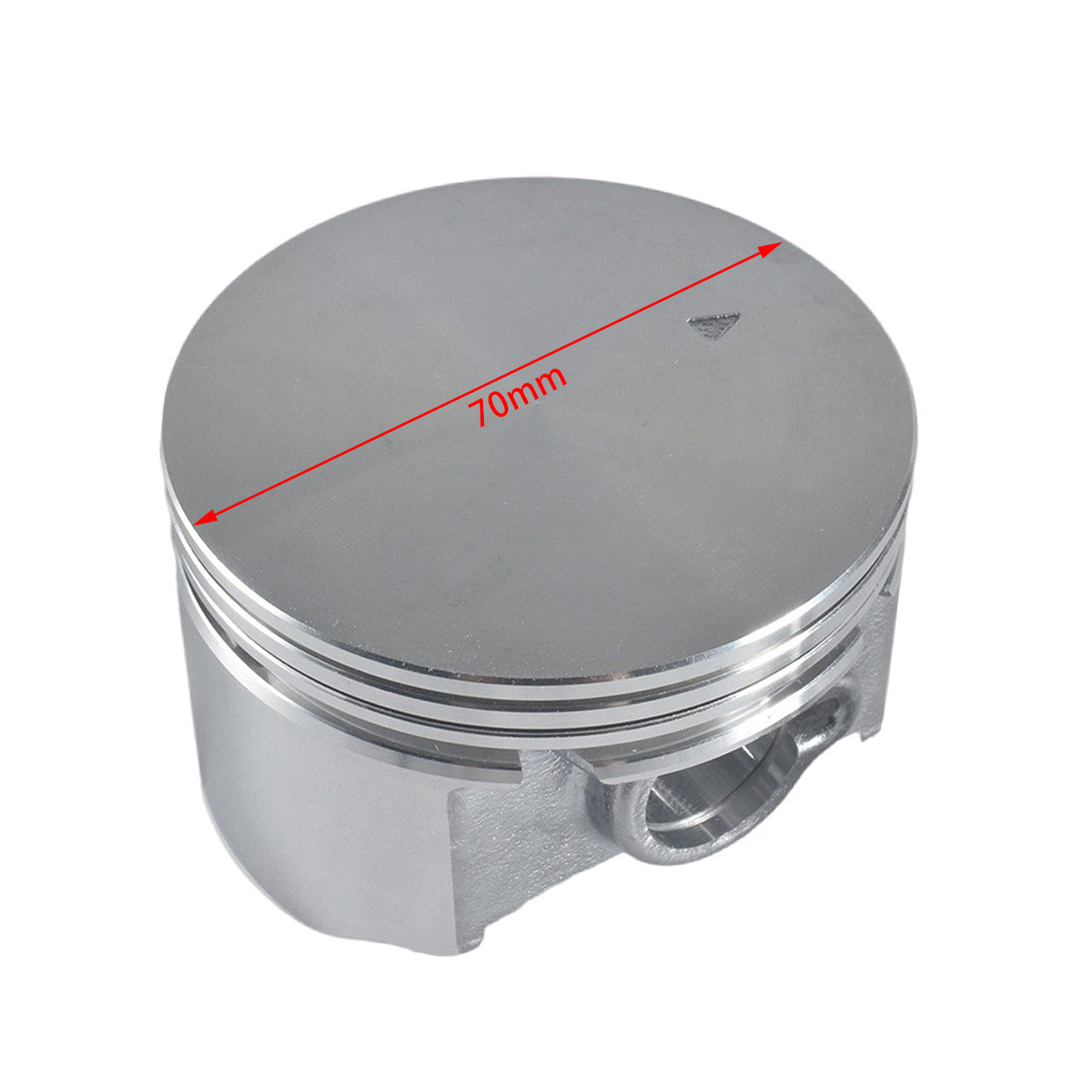 Billet Aluminum Flywheel .308 Hemi Camshaft 3.308 Connecting Rod 70mm Flat Top Piston Performance Engine Upgrade Set for Predator 212cc Hemi Go Kart Mini Bike Parts