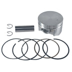 Billet Aluminum Flywheel .308 Hemi Camshaft 3.308 Connecting Rod 70mm Flat Top Piston Performance Engine Upgrade Set for Predator 212cc Hemi Go Kart Mini Bike Parts