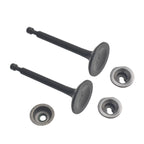 .265 Camshaft and 3.308" Billet Aluminum Connecting Rod and 10krpm Flywheel with 70mm Flat Top Piston and 26lb Valve Spring Kit for Predator 212cc Hemi Engine Go Kart Cart