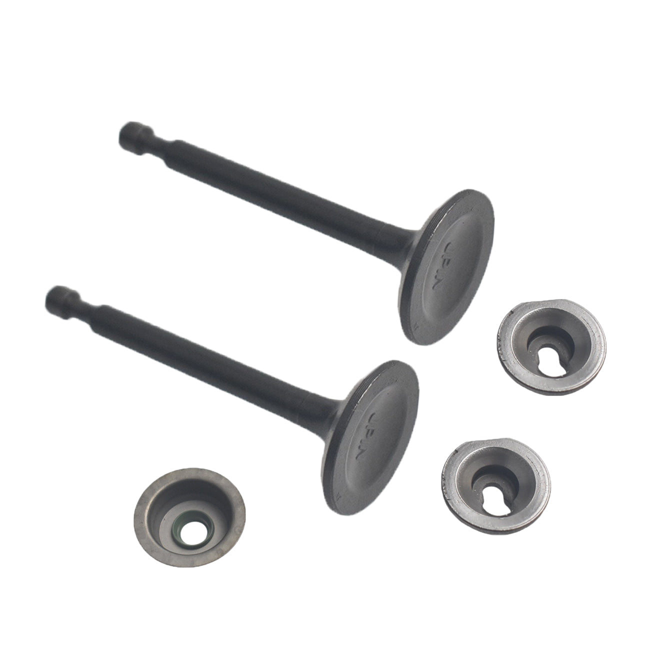 .265 Camshaft and 3.308" Billet Aluminum Connecting Rod and 10krpm Flywheel with 70mm Flat Top Piston and 26lb Valve Spring Kit for Predator 212cc Hemi Engine Go Kart Cart