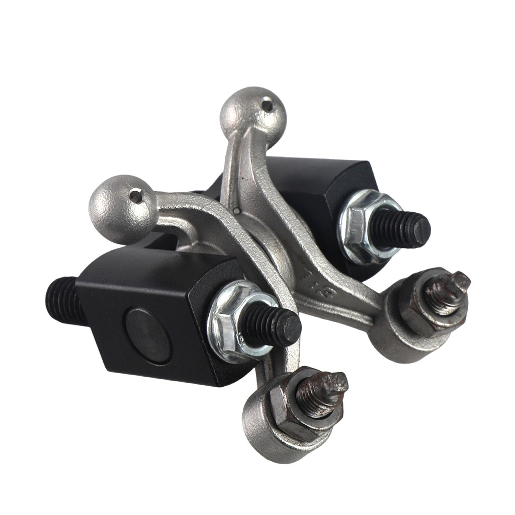 1.3 Ratio Solid Cast Racing Rocker Arm Kit with Billet Valve Cover, Push Rods & 26lb Race Springs for Predator 196cc 212cc 224cc Non-Hemi for Honda GX160 GX200 Engines
