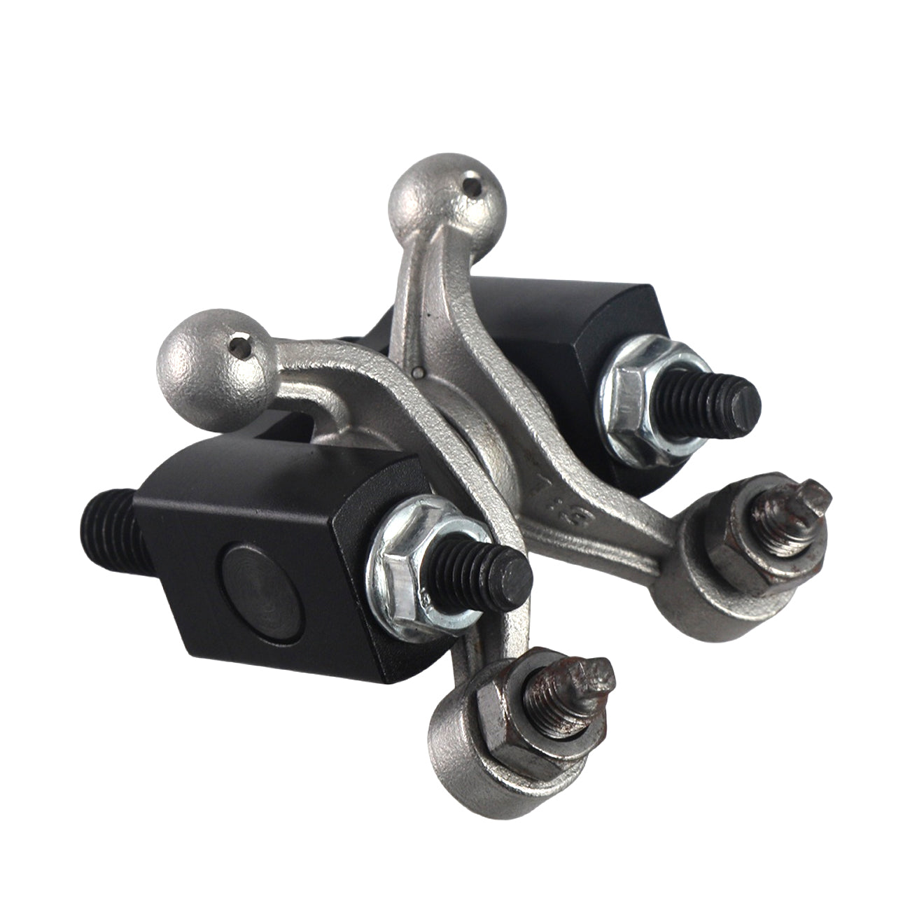 1.3 Ratio Solid Cast Racing Rocker Arm Kit with Billet Aluminum Valve Cover,Push Rods&26lb Race Springs for Predator 196cc 212cc Non-Hemi