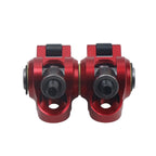 Ultra Light 1.3 Ratio Roller Rockers W/Stainless Steel Valves Bronze Guides kit fit for Predator 212cc New Non-Hemi Engine(Red)