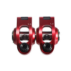 Ultra Light 1.3 Ratio Roller Rockers W/Stainless Steel Valves Bronze Guides kit fit for Predator 212cc New Non-Hemi Engine(Red)