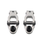 1.3 Ratio Roller Rockers w/Stainless Steel Valve Bronze Guides Pushrods kit fit for Predator 212cc Hemi Engine（Silver）