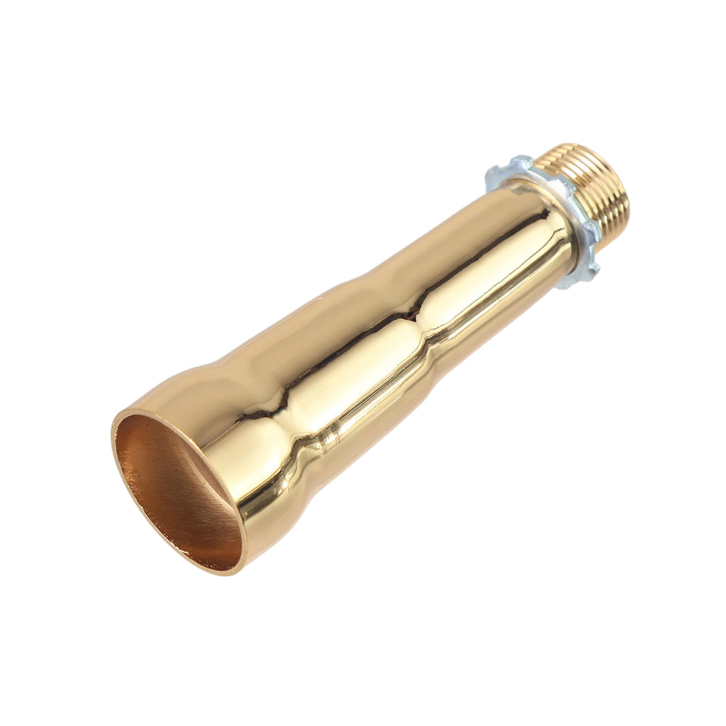 Exhaust Trumpet Header Pipe for Predator 196cc 212cc GX160 GX200 Engine for Manco Yerf Dog Go Kart Gold