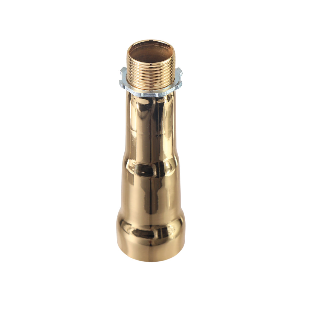 Exhaust Trumpet Header Pipe for Predator 196cc 212cc GX160 GX200 Engine for Manco Yerf Dog Go Kart Gold