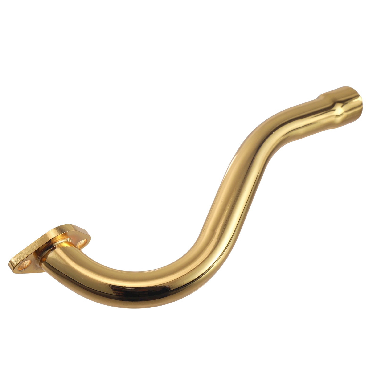 212cc Exhaust Trumpet Pipe for Predator 212 196cc Engine Fit Coleman Powersports KT196 Trailmaster XRX XRS Hammerhead 80T Yerf Dog Manco Tillotson GX200 Go Kart Performance Parts Gold