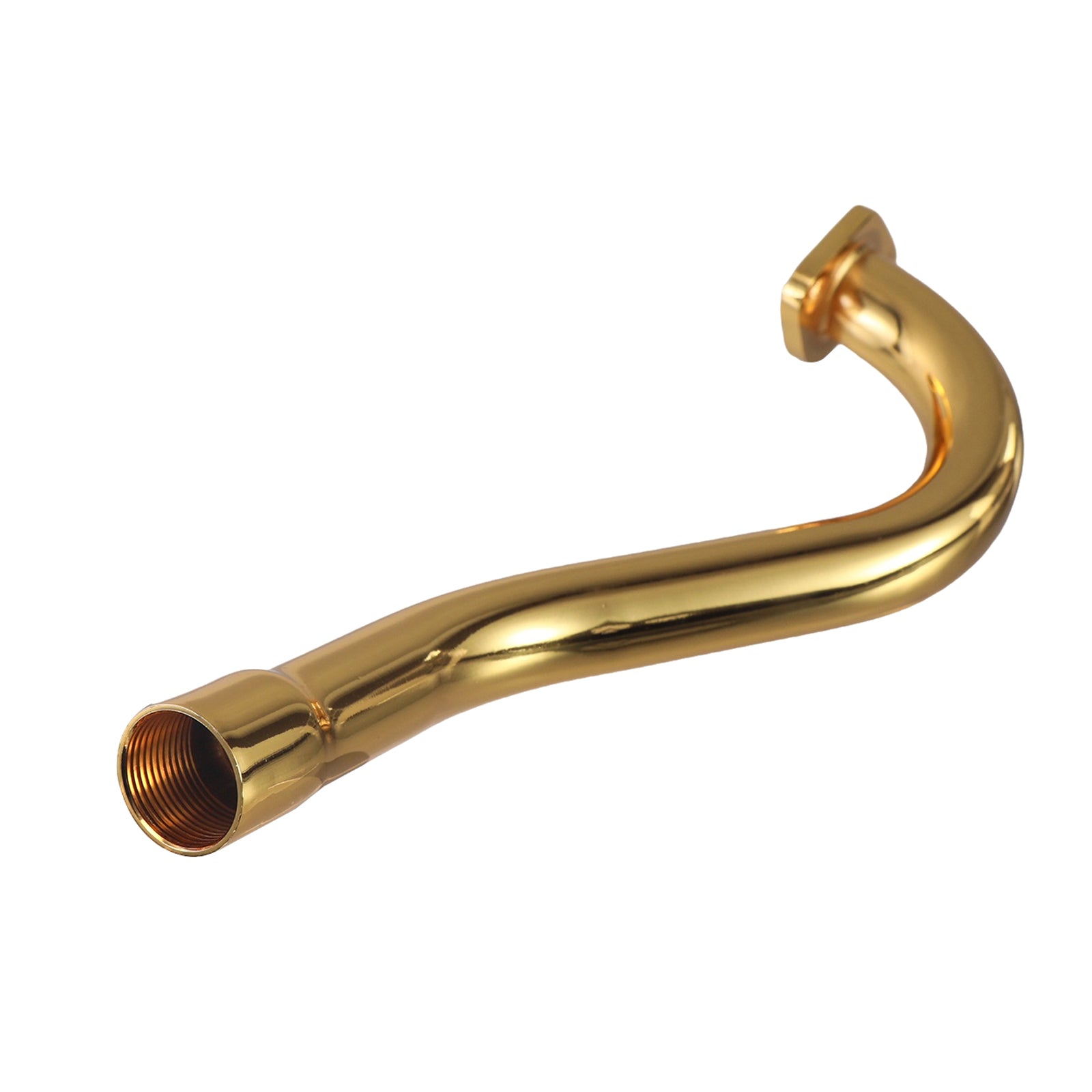 212cc Exhaust Trumpet Pipe for Predator 212 196cc Engine Fit Coleman Powersports KT196 Trailmaster XRX XRS Hammerhead 80T Yerf Dog Manco Tillotson GX200 Go Kart Performance Parts Gold