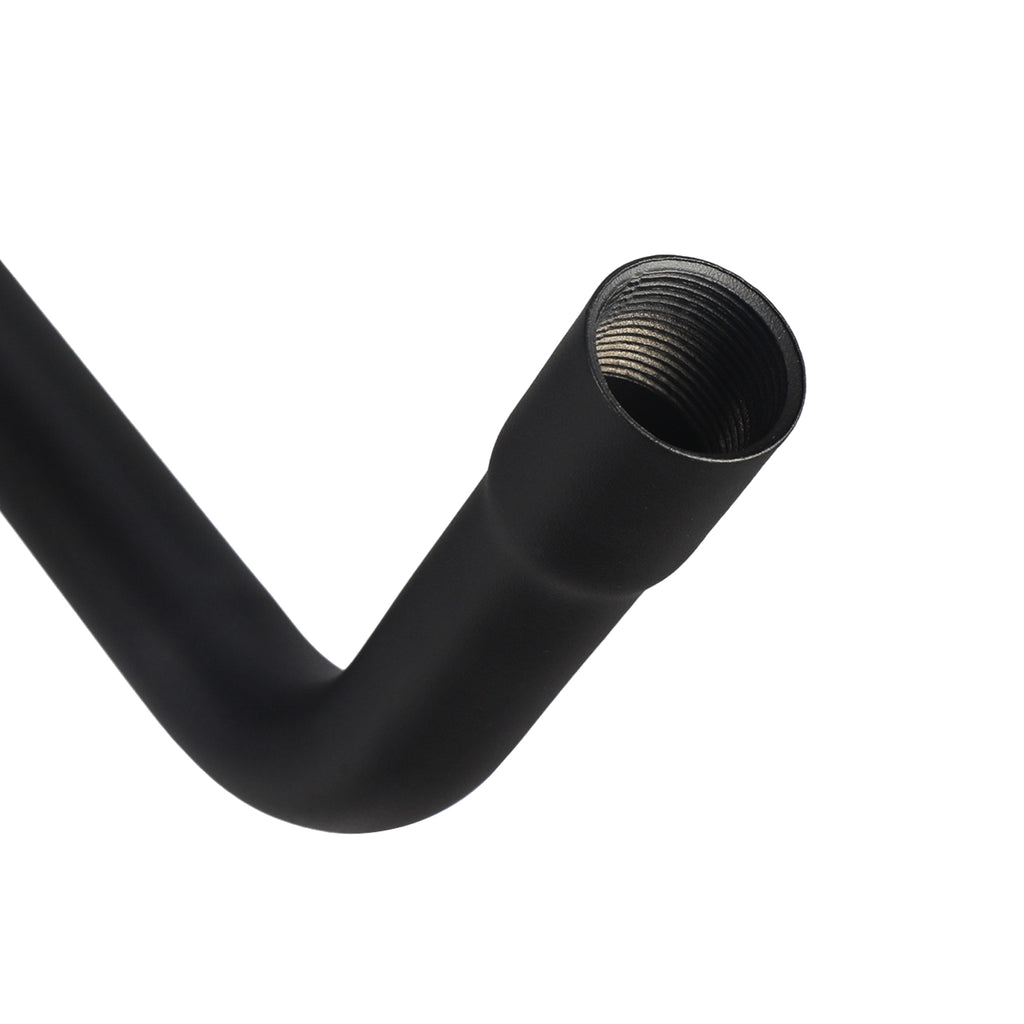 Upgrade Right Long Exhaust Pipe With Muffler For Coleman CT100U Mini Bike Black