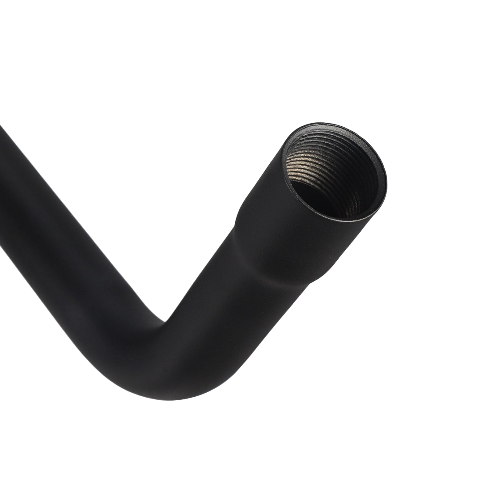Upgrade Right Long Exhaust Pipe With Muffler For Coleman CT100U Mini Bike Black