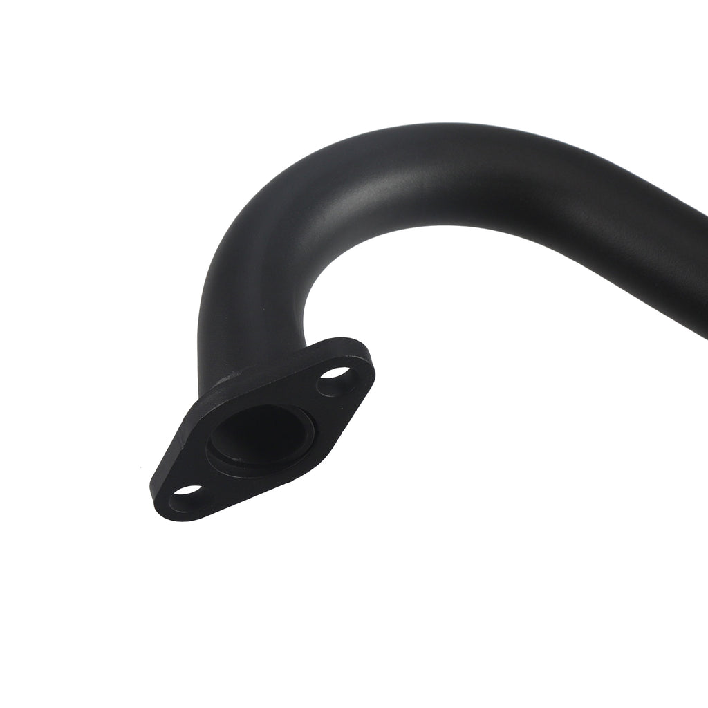 Upgrade Right Long Exhaust Pipe With Muffler For Coleman CT100U Mini Bike Black