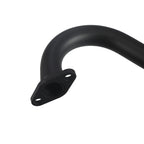 Upgrade Right Long Exhaust Pipe With Muffler For Coleman CT100U Mini Bike Black