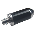 Upgrade Right Long Exhaust Pipe With Muffler For Coleman CT100U Mini Bike Black