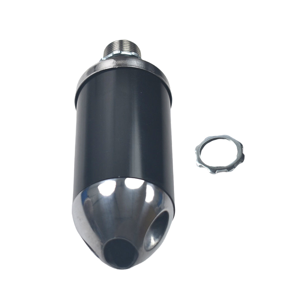 Upgrade Exhaust with Muffler For Coleman CT200U BT200X For Predator 212cc 196cc 6.5HP Go Kart and Mini Bike Black