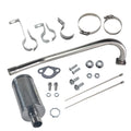 Exhaust Pipe with Muffler Fit for Predator 212cc 196cc  Honda GX200/GX160 Coleman CT200U-EX for Baja MB165, MB200