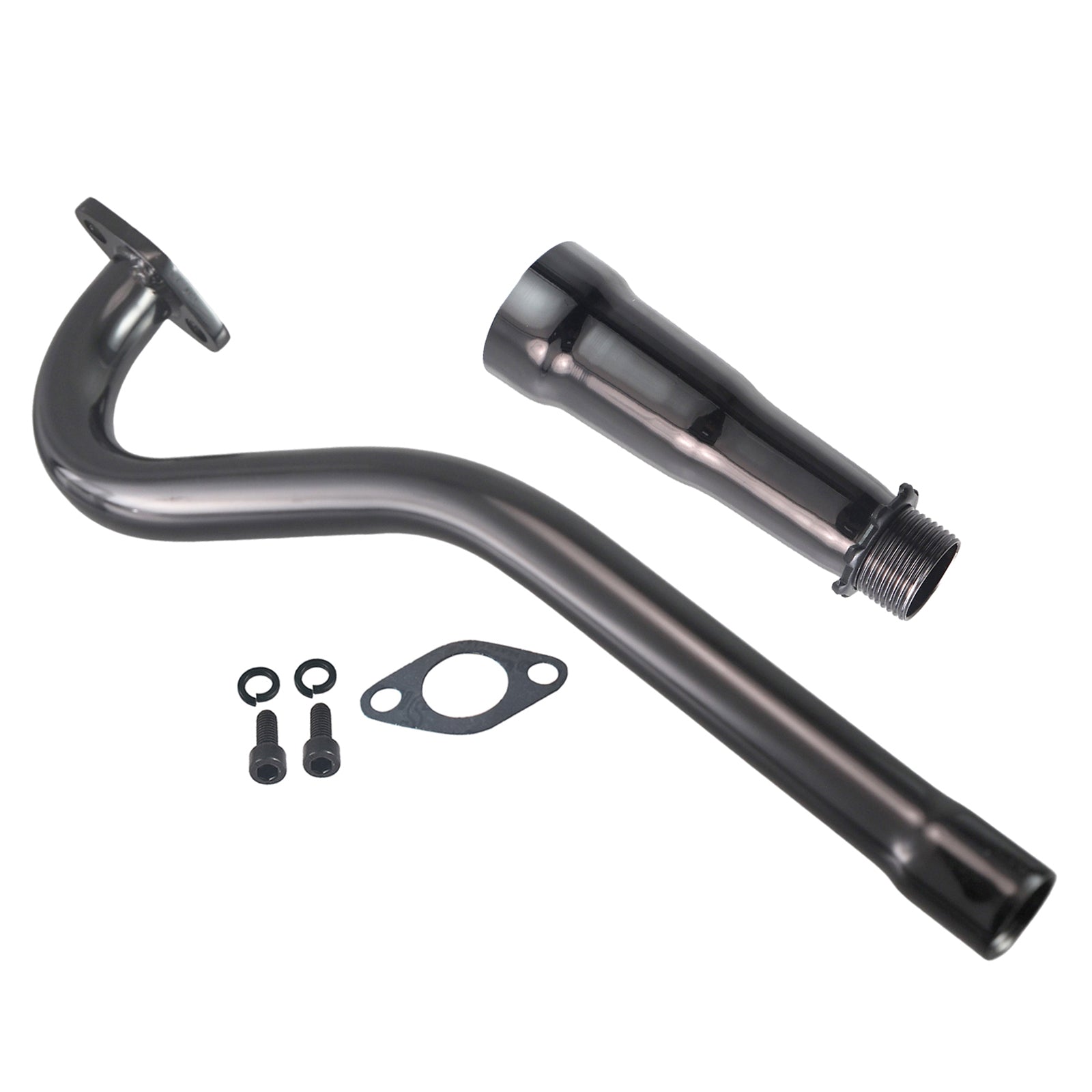 3 Stage Exhaust tip Central long Exhaust Pipe For Predator 79cc 98cc 3HP CT100U For FRP GMB100 Mini Bike