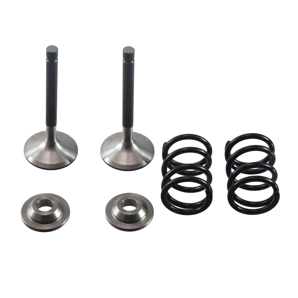 1.3 Ratio Rocker Arms w/Stainless Steel Valves Bronze Guides kit fit for Predator 212cc New Non-Hemi Engine