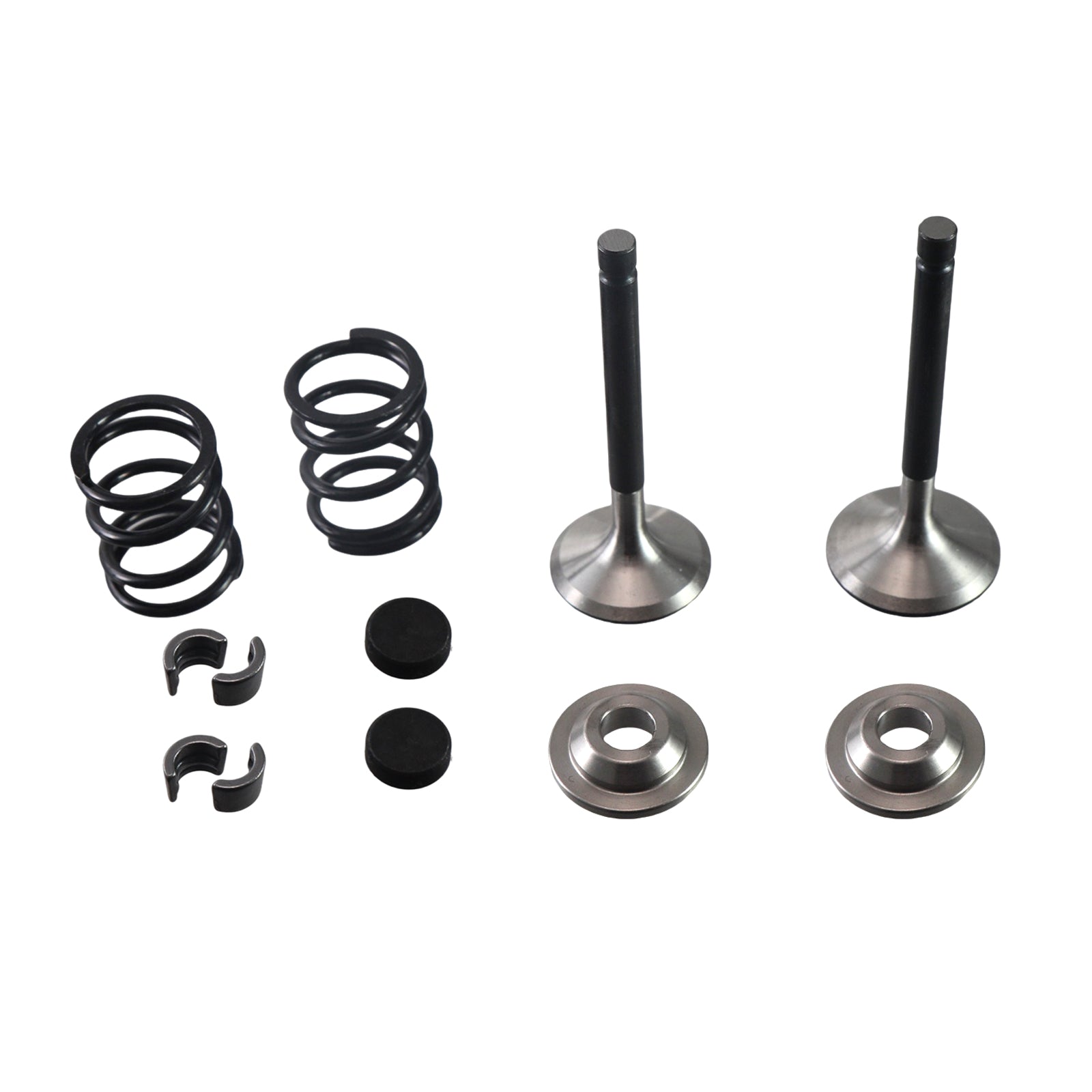 1.3 Ratio Rocker Arms w/Stainless Steel Valves 26lb Springs fit for Predator 212cc New Non-Hemi Engine