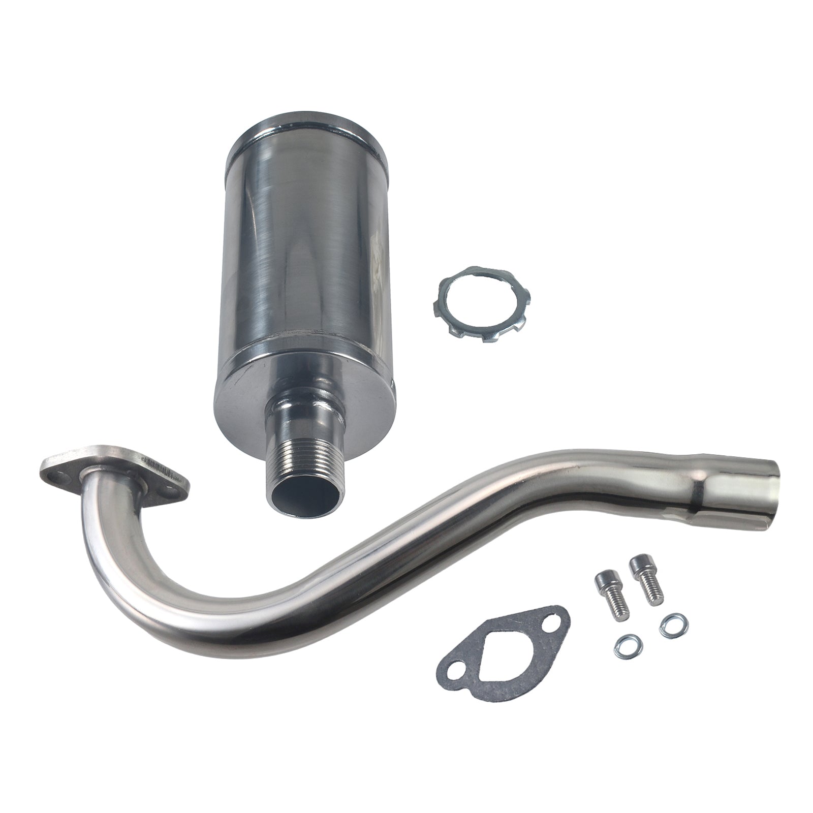 212cc Exhaust Pipe with Muffler
