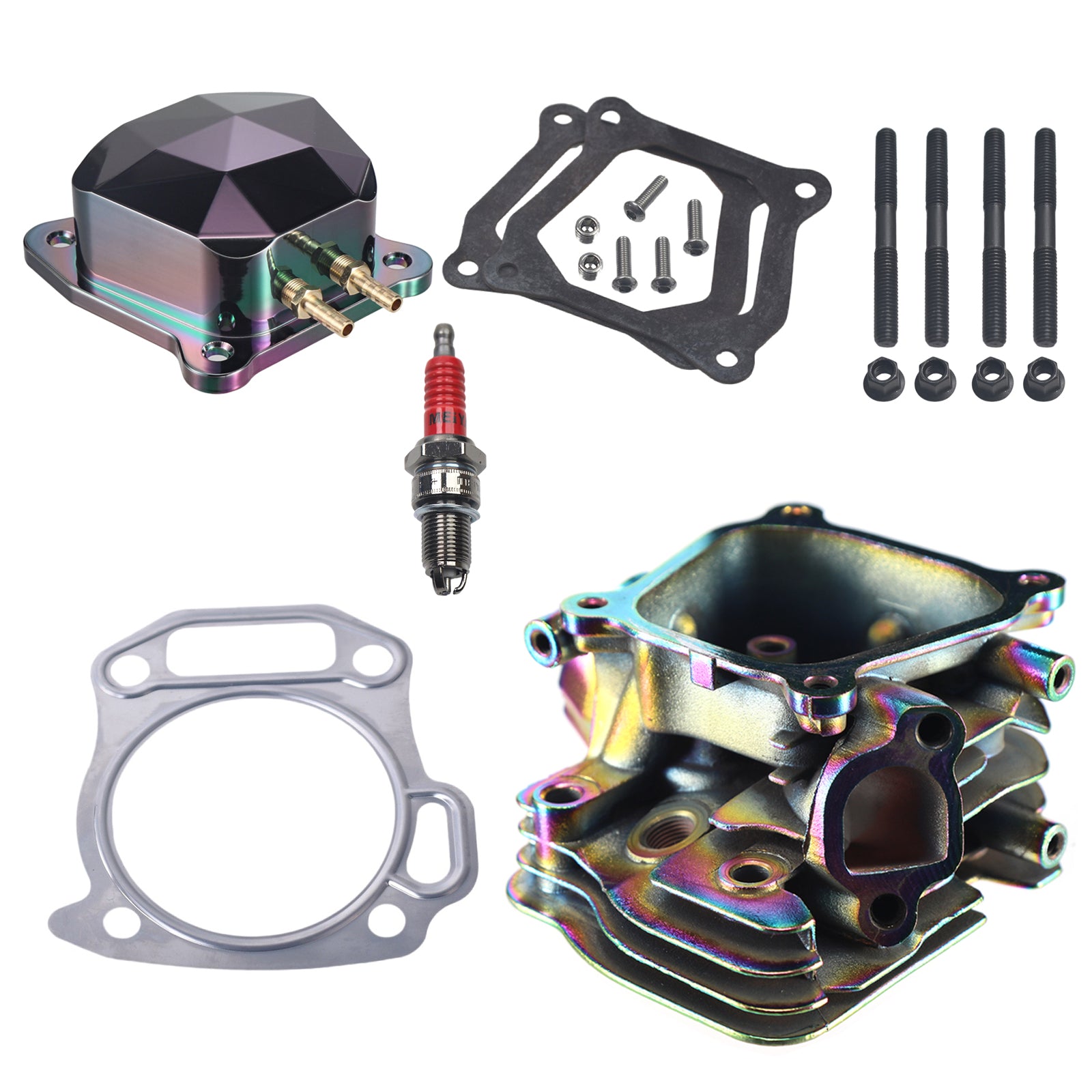 Cylinder Head with Valve Cover Kit  Predator 212cc Non-Hemi
