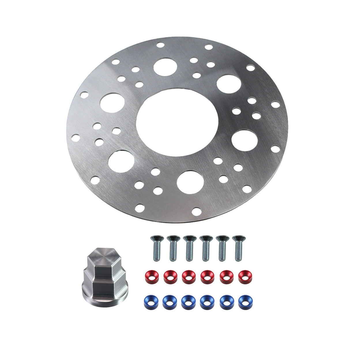 Billet Steel Dual Pattern Starter Nut for Honda GX200