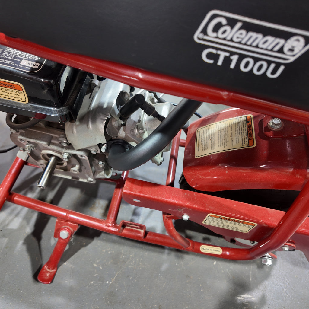 Upgrade Right Long Exhaust Pipe With Muffler For Coleman CT100U CC100X 98cc For FRP GMB100 Mini Bike For Predator 79cc 3hp Engine Mini Bike Black