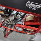 Upgrade Right Long Exhaust Pipe With Muffler For Coleman CT100U CC100X 98cc For FRP GMB100 Mini Bike For Predator 79cc 3hp Engine Mini Bike Black