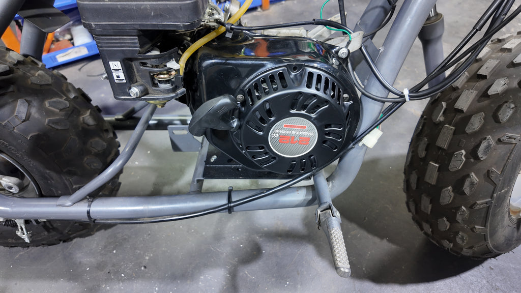 Upgrade Pull Start Recoil Starter Assembly fit for Predator 212cc 196cc Engines for Coleman CT200U Minibikes, Go Karts