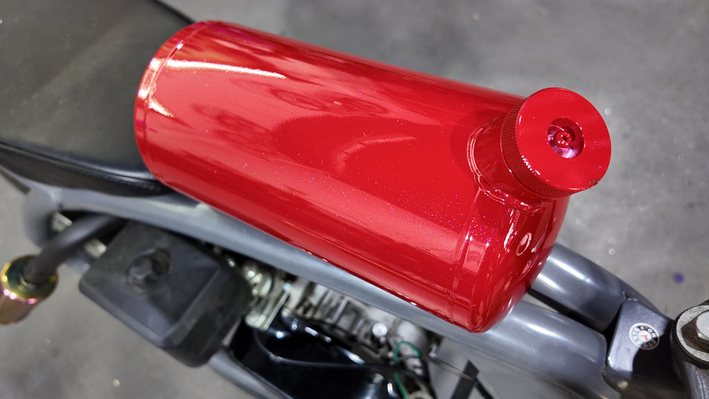 Upgraded beveled design 10x4.5" Aluminum alloy welding Gas Fuel Tank Cylinder(Premium Glossy Paint Finish ) For Predator 212cc 196cc/6.5HP Go Kart & Mini Bike,For Coleman CT200U BT200X CT200u-ex