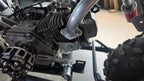 Upgrade Right Long Exhaust Pipe With Muffler For Coleman CT100U Mini Bike Silver