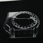 Clear Polycarbonate Recoil Fan Cover Shroud fit for Predator 212cc Hemi/Non-Hemi for Honda GX160/GX200 for Hisun 196cc Engines for Coleman B200R CT200U BT200X KT196 Go Kart Mini Bike