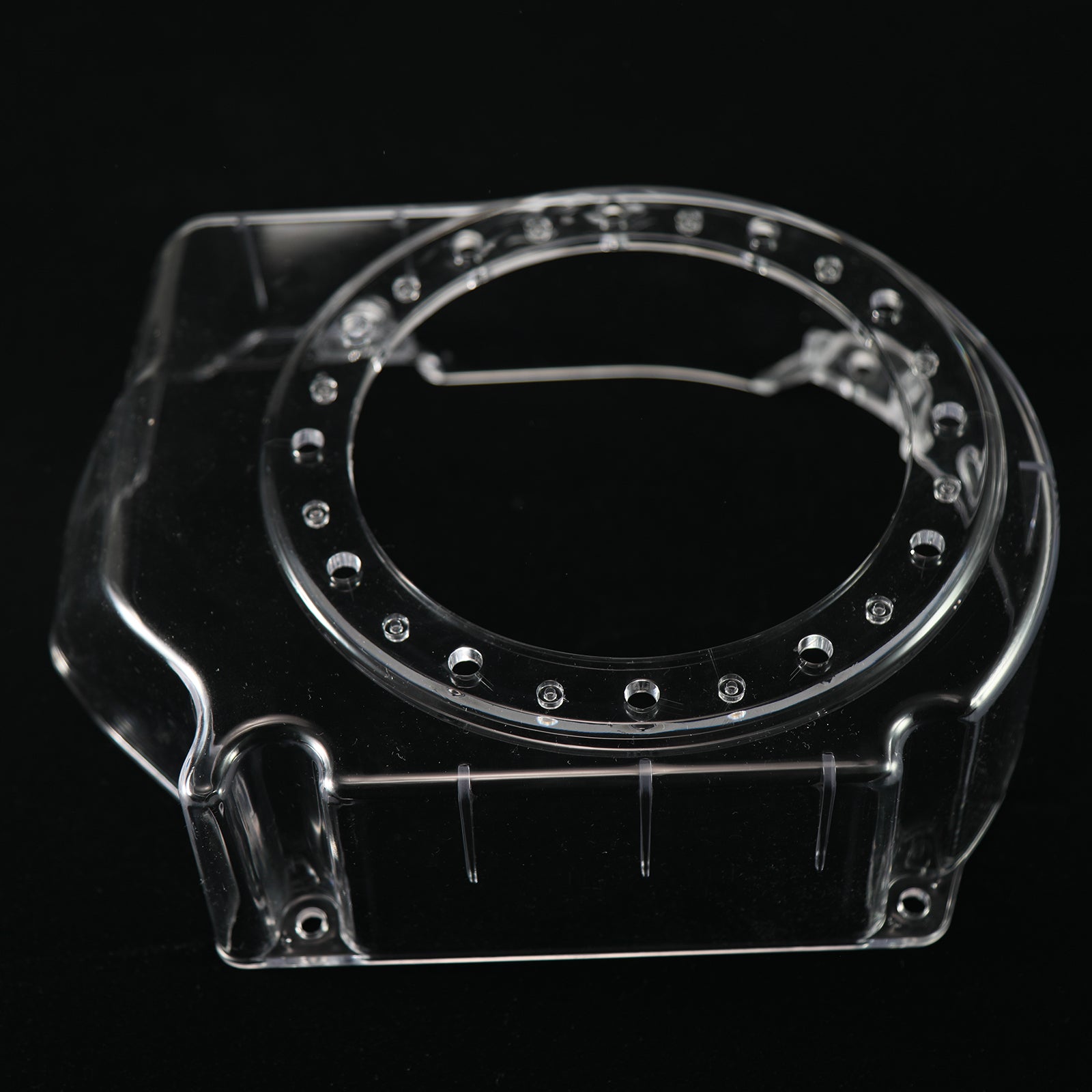 Clear Polycarbonate Recoil Fan Cover Shroud fit for Predator 212cc Hemi/Non-Hemi for Honda GX160/GX200 for Hisun 196cc Engines for Coleman B200R CT200U BT200X KT196 Go Kart Mini Bike