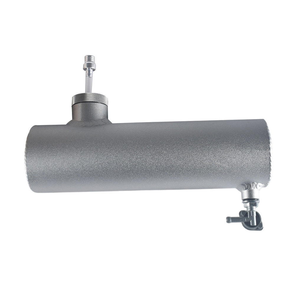 Gas Tank Aluminum Cylinder 10" For Coleman Powersports CT200U BT200X CT200u-ex,For Predator 212cc 196cc/6.5HP Go Kart and Gas Mini Bike