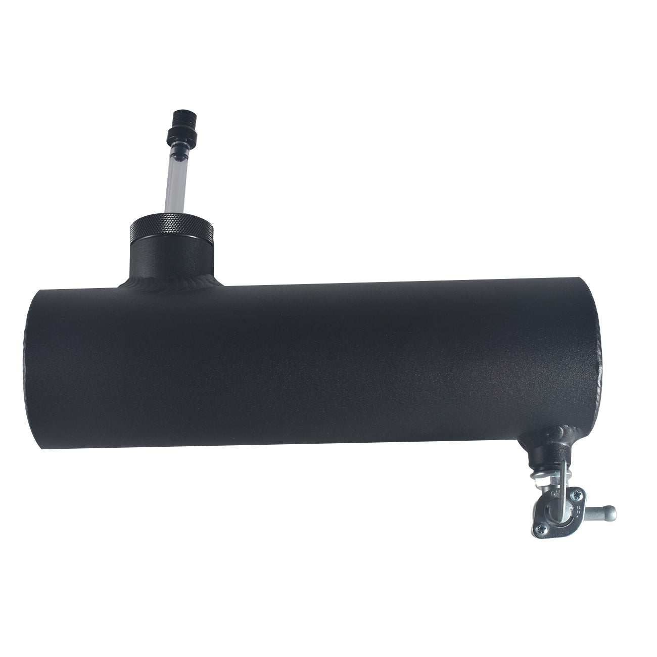 Gas Tank Aluminum Cylinder 10" For Coleman Powersports CT200U BT200X CT200u-ex,For Predator 212cc 196cc/6.5HP Go Kart and Gas Mini Bike