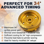 Slipstream Billet Flywheel,3.3 lbs For Predator Hemi Engines ONLY!