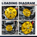 Slipstream Billet Flywheel,3.3 lbs For Predator Hemi Engines ONLY!