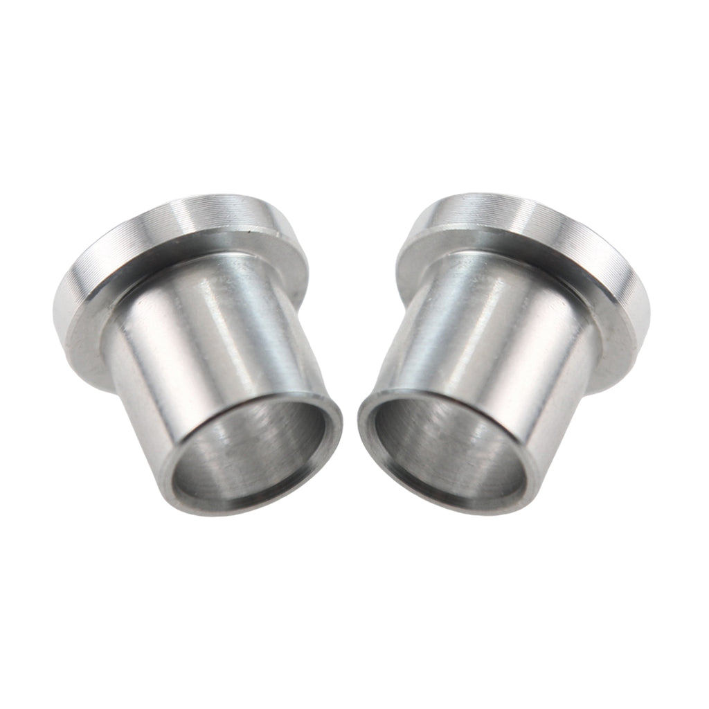 12mm to 15mm Adapter Sleeve Bearing Reducer Bushing for Mini Bike Axle - Galvanized Iron 2PCS