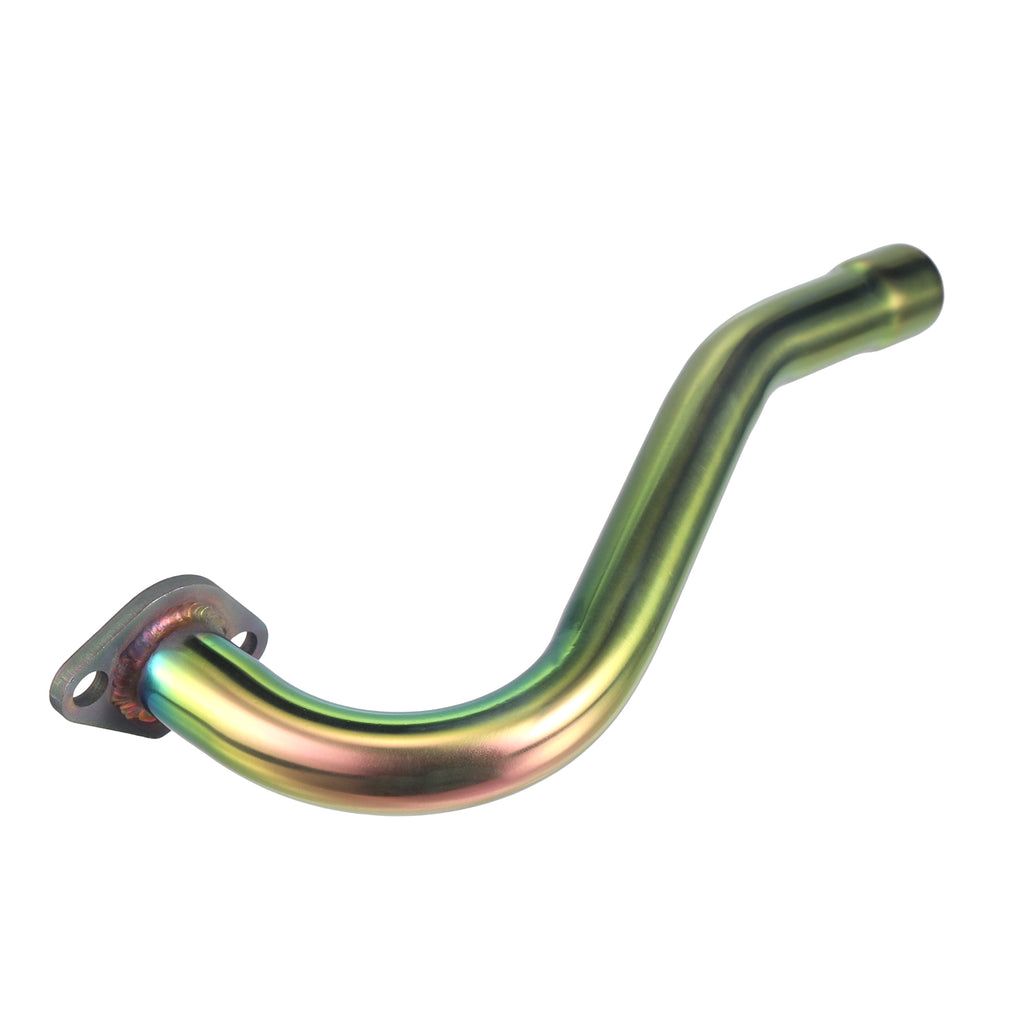 Exhaust Header Pipe for Predator 196cc 212cc GX160 GX200 Tillotson 212, Bilt hard 7HP 212cc Engine Go Kart Colorful
