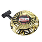 Gold Chrome Recoil Starter for Predator 212cc Honda GX160 GX200 MiniBike Go Kart
