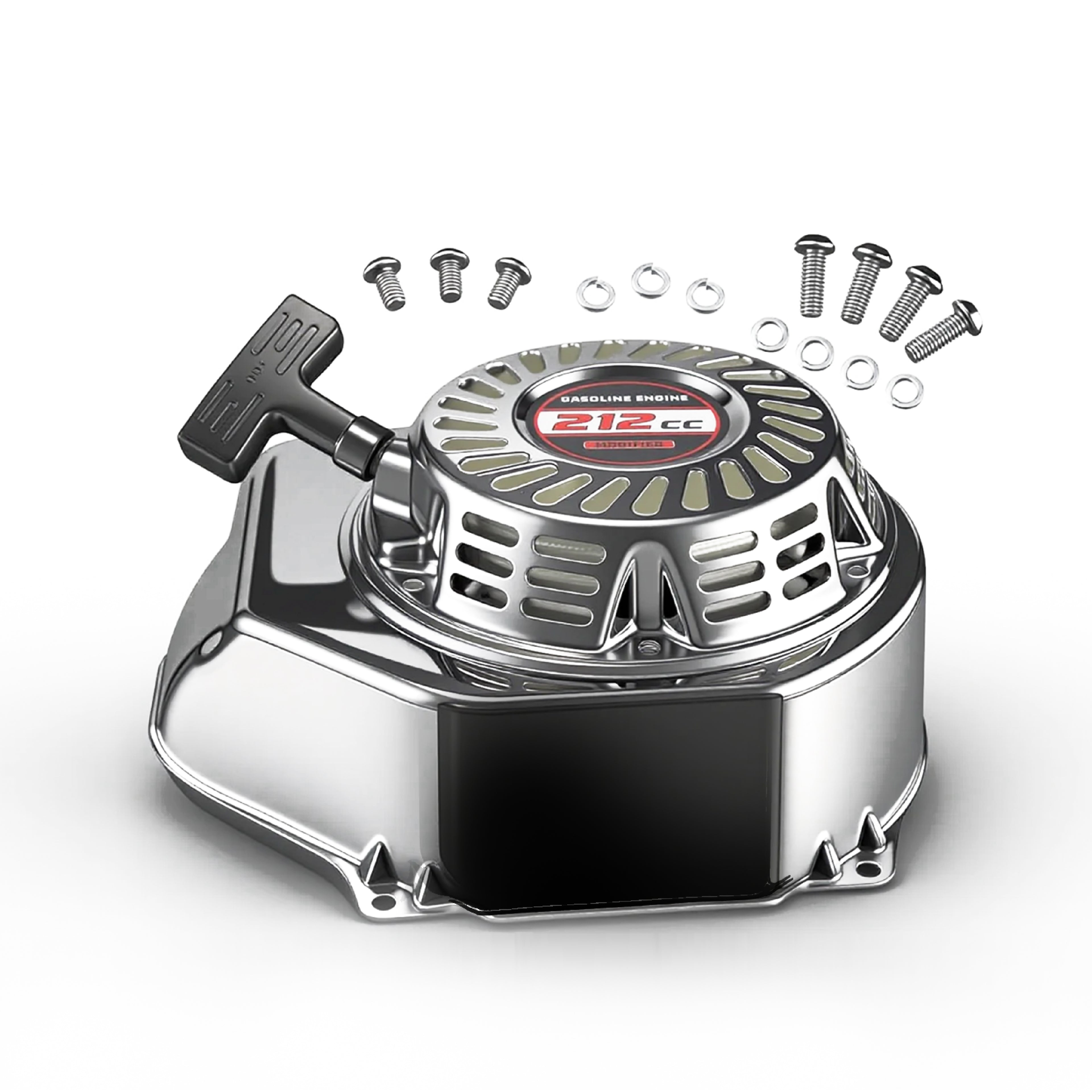 Pull Start Recoil Starter w/Fan Cover