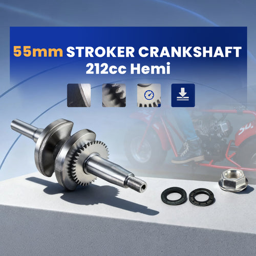 55mm Stroker Crankshaft – Predator 212cc Hemi